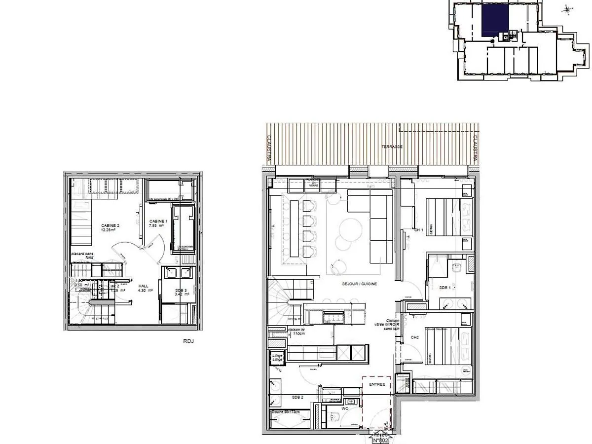 Appartement De Luxe Avec Spa Et Terrasse - 8 Couchages, Meribel - Fr-1-613-44 フランス